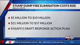 Governor: Stump Dump Fire Cleanup Cost Much Higher Than Expected (Fox 24)