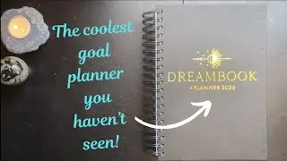 My 2025 Goal & Catch All Planner | Dragontree Dream Book & Planner Flip Through & Review