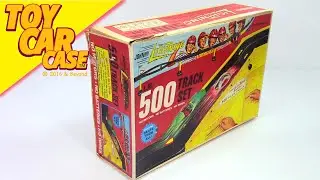 Topper Johnny Lightning 500 Track Set 1968 1969 Toy Car Case