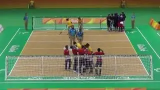 Paralympic Games 2016 Goalball Male USA 3 x 6 TUR