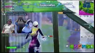 Derek jr the 10yo goat clipping dudes in OG Fortnite ranked