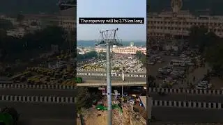 Asia's First Urban Transport Ropeway City Varanasi| Varanasi Ropeway Project Development| Travel SRJ