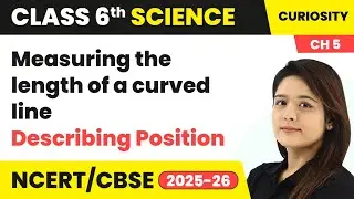Measuring the Length of a Curved Line, Describing Position | Class 6 Science - Curiosity Ch 5 | CBSE