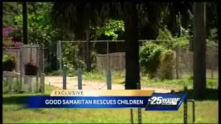 Good samaritans help keep young girls safe after being left alone at night