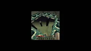 REALISTIC PORTAL TO THE END #minecraft #shorts