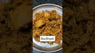 Aloo Biryani | Quick Recipe | Dinner Idea