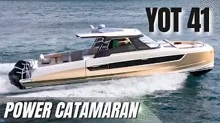 YOT 41 Power Catamaran Walkthrough Winner of the Year