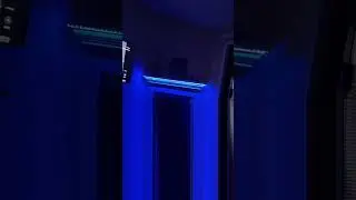 Blue light ambience video with sound effects#bluelight #ambience #soundscape #nightmood