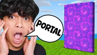 Whatever I SAY, Comes to LIFE in Minecraft..