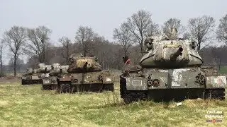 Panzerfriedhof S&ouml;gel FPV Panzer Verlassene Panzerwracks Free Tanks Abandoned Tank Wrecks M47 Leopard