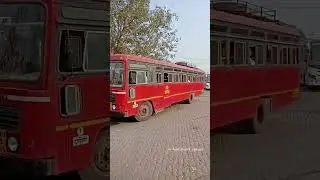 Msrtc Mumbai - Dabhol Bus #msrtc #bus #travel #transport #vehicle #kokan #lalpari #publictransport