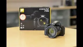 NIKON COOLPIX P900 2017 WITH MASSIVE 2000mm Lenz & 83X OPTICAL ZOOM  UNBOXING  AND FIRST IMPRESSION!