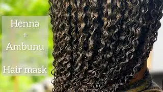 DIY Henna and Ambunu hair mask by Neki Cakes