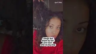 How My Hair Grew Back After My Big Chop (Postpartum)