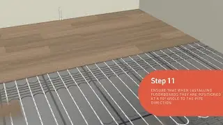 Fastwarm DUO Board install guide under wood floor