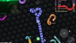 Играем в Slither.io 2