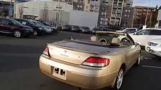 2000 Toyota Camry Solara Convertible Campus Nissan Used Cars Victoria BC