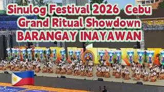 Sinulog 2026 BRGY. INAYAWAN Ritual Showdown Cebu City Festival Dance Performance | Sinulog Festival