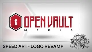 Lab 13 // Speed Art // Logo Design (Clean) // Open Vault Media