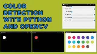 Color Detection With HSV Model | Python + OpenCV