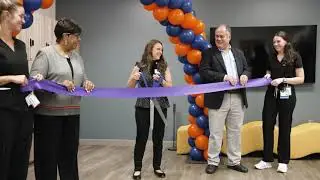 Leon L. Haley Jr., MD, Medical Student Lounge Ribbon-Cutting