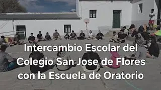 Visita del Colegio San Jos&eacute; de Flores a la Escuela Primaria de Oratorio, Frontera 3, Jujuy, Arg. 🇦🇷