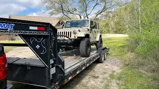 13,000k Zeak Winch Unboxing and Install  #video #diy #offroad #country #redneck #jeep