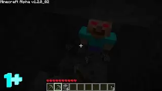 Captured footage in Minecraft Alpha 1.2.0_02