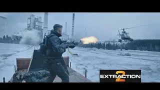 Tyler Rake Takes Out Helicopters - Extraction 2 Clip HD 1080p