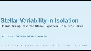 EPRV Colloquium October 2023 -- Dr. Jacob Luhn