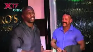 Terry Crews Dines With 'Stars Earn Stripes' Operative Dale Comstock