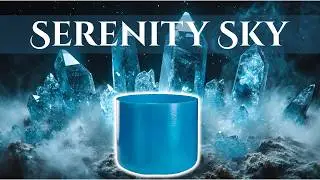 Instant Calm: 164 Hz Crystal Singing Bowl Sound Bath (Serenity Sky)