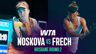 Magdalena Frech vs. Linda Noskova | 2026 Brisbane Round 2 | WTA Match Highlights