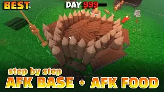BEST AFK BASE + AFK FOOD in 99 Nights! (Step-by-Step Guide) | Roblox