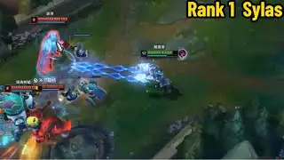 Rank 1 Sylas: CN Best Sylas DOMINATING KR Master!