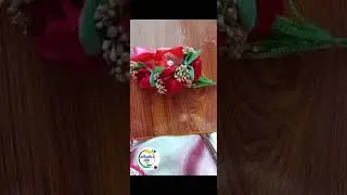 Bridal Hand Gajra Making Live | Wedding Craft/Live Craft | Bridal Gajra Making Step by Step