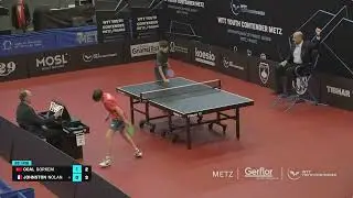 Görkem Öcal   Nolan Johnston WTT Youth Contender Metz 2024 U15 R16
