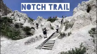Пешеходный маршрут Notch Trail | Национальный парк Бэдлендс в Южной Дакоте