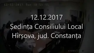12 12 2017 Sedinta CL Hirsova