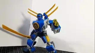 Lego Jay's mini Electro mech/ Jay's mech battle pack upgrade
