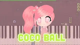 🎹 jisoo ringtone - coco ball (Piano Tutorial Synthesia)❤️♫