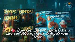 😆🍫 “Ujian Rasa Bersama Undu Si Kura Kura Lari Pelan vs Doraemon Ngacir Bawa Cokelat!”