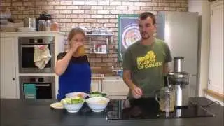 The &lsquo;Sage Nutri Juicer Plus&rsquo; in action