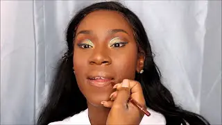 Golden Green on Dark Skin I Client Tutorial