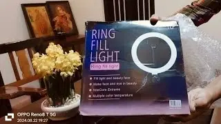 How to fix ring light #Flipkartproducts#youtubelighting setup