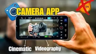 Camera app for videography Black magic camera battery then 24fps camra easy to use. One click video.