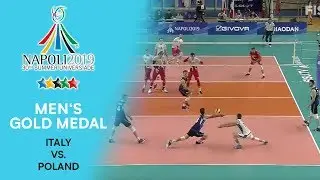 ITALY vs. POLAND | Men's Gold Medal | FISU Summer Universiade - Napoli 2019