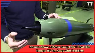 Nammo Shows 155mm Ramjet Shell That Hits Targets 150 km Away with Precision