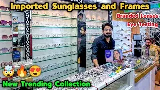 Imported Sunglasses & Frames😍🔥| Biggest Optical Market in Delhi | Ballimaran Optical Market