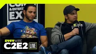 AEW's Young Bucks & Kenny Omega Talk Double Or Nothing And More! | C2E2 2019 | SYFY WIRE